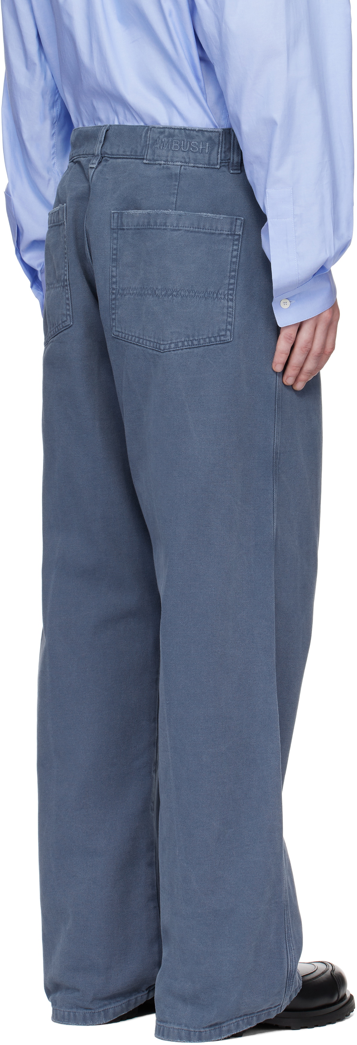 AMBUSH Blue Worker Trousers