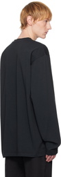 A Diciannoveventitre Black Long Sleeve Andy T-shirt