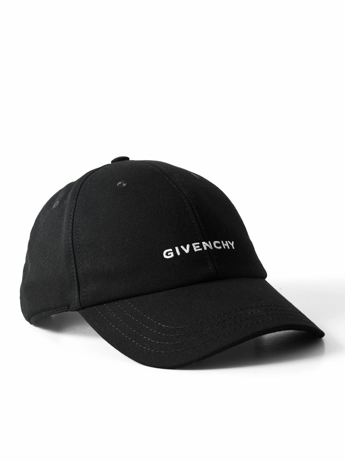 Givenchy - Logo-Embroidered Cotton-Blend Twill Baseball Cap Givenchy