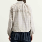 Damson Madder Women's Lailah Lightweight Bomber Jacket in Oyster