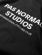 PAS NORMAL STUDIOS - Stow Away Logo-Print Mesh-Panelled Cycling Gilet - Black
