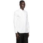 Undercover White Hidden Placket Shirt