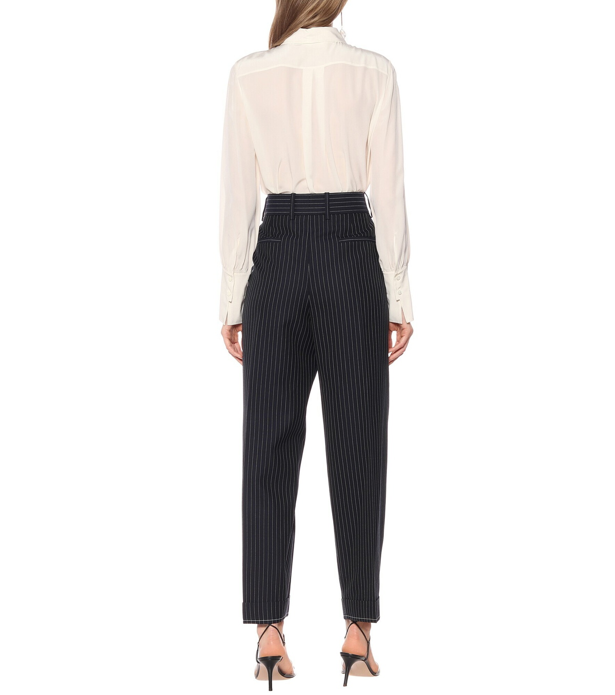 パンツ SEE BY CHLOE ARCHIVE VIRGIN WOOL SLACKS Chloe - Striped virgin wool pants Chloe