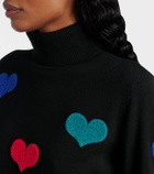 Goldbergh Bacio embellished turtleneck sweater