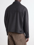 mfpen - Mail Wool-Blend Blouson Jacket - Gray