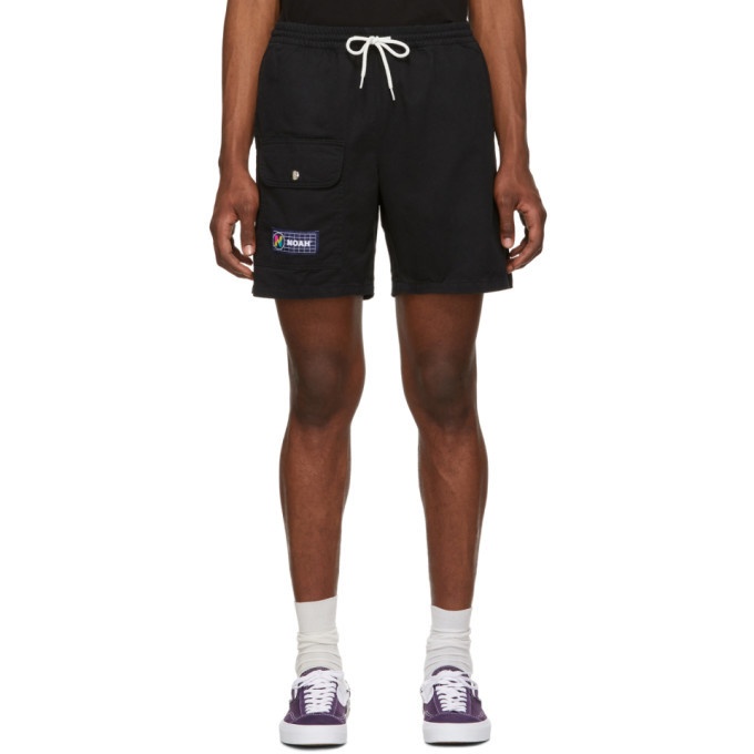 Photo: Noah NYC Black Utility Shorts