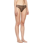 Le Petit Trou Black Claudette Heart Briefs