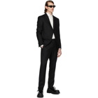 1017 ALYX 9SM Black Wool Stirrup Suit Trousers