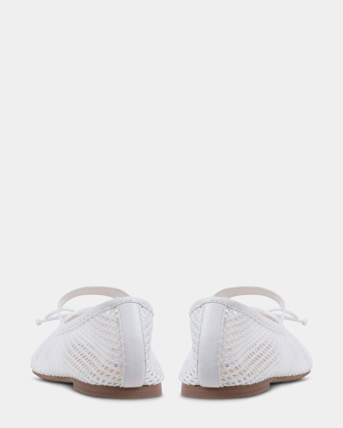 Steve Madden Palm Flats in White