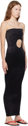 Wolford Black Fatal Cut Out Maxi Dress