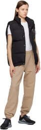 7 DAYS Active Black Weekend Puffer Vest