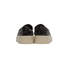 Fear of God Black Leather Loafers