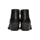 McQ Alexander McQueen Black Solstice Ankle Boots