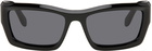 Palm Angels Black Adin Sunglasses