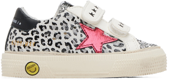 Photo: Golden Goose Baby Gray May School Sneakers