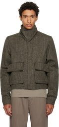 Rick Owens Gray Tower Alice Jacket
