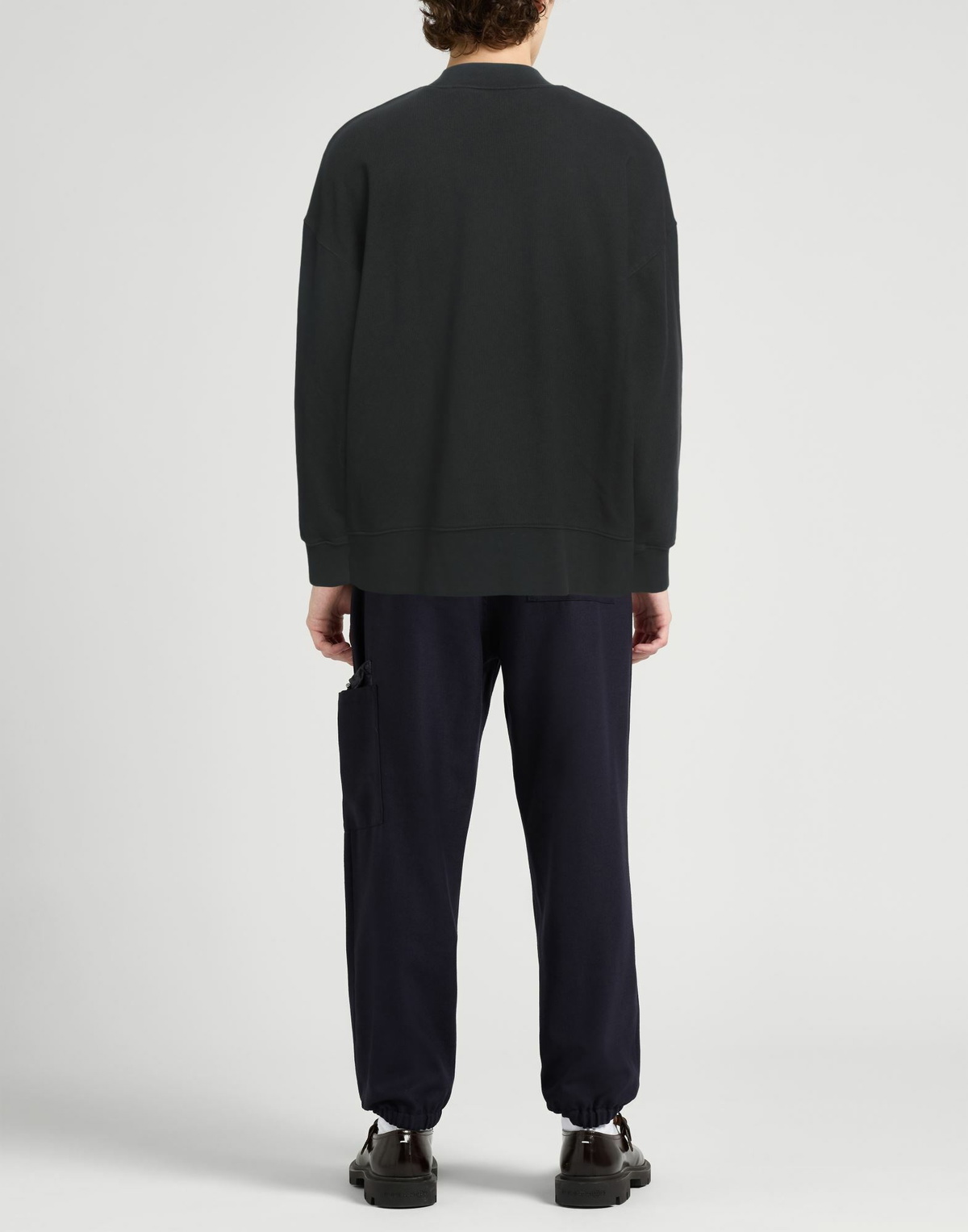 Palm Angels Mens Sweatshirt in Black