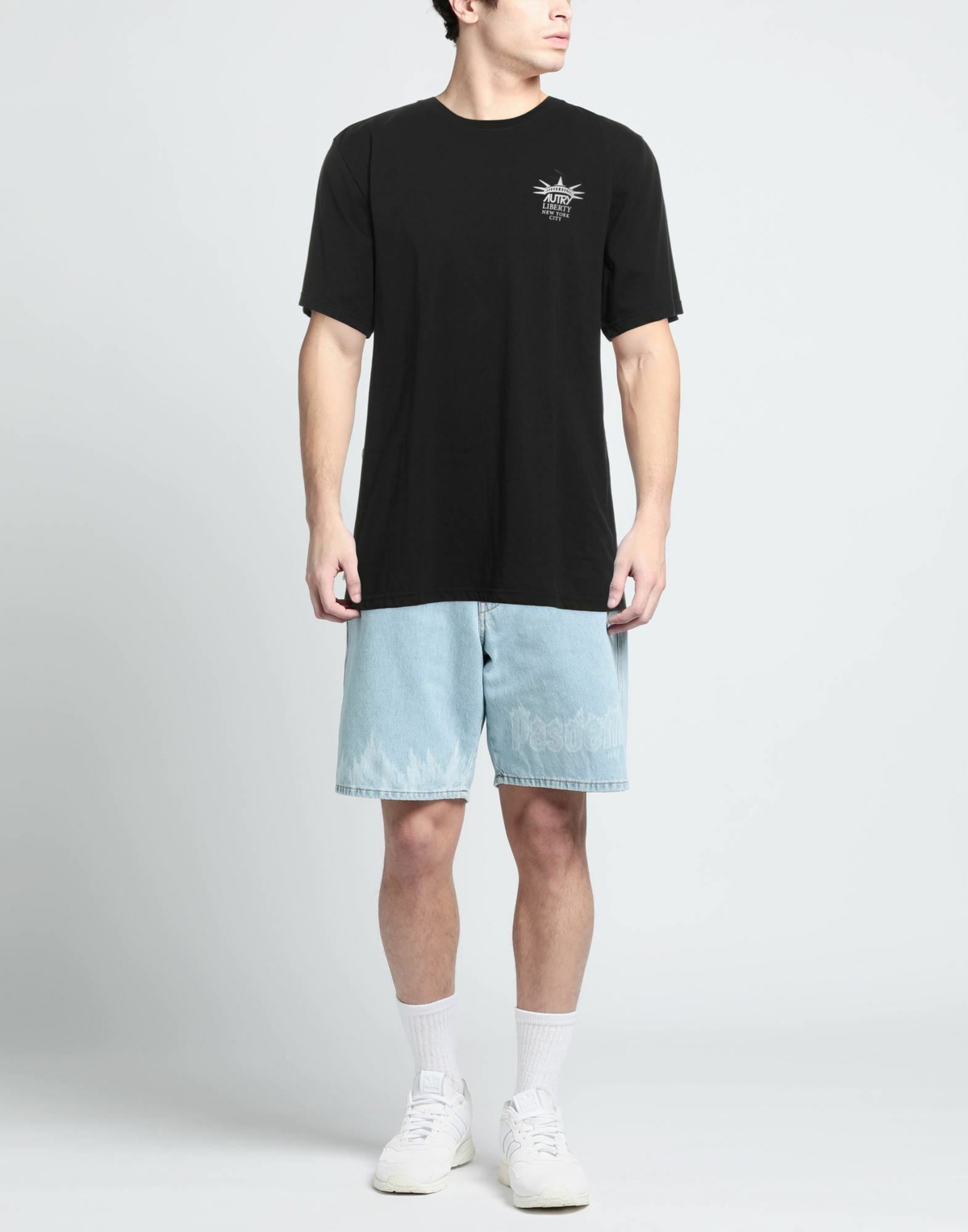 Autry Mens T-shirt in Black