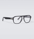Dior Eyewear DiorBlackSuit flat-top glasses