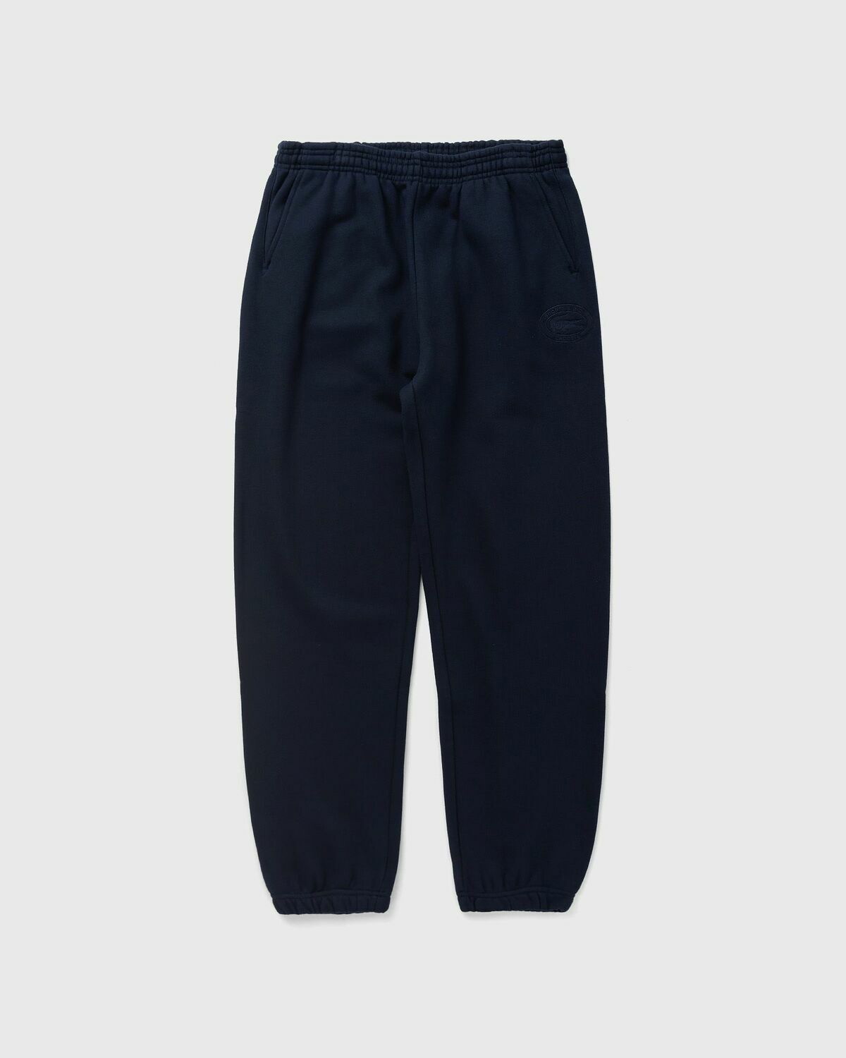 Sporty & Rich Lacoste Oval Logo Embroidered Sweatpant Blue - Mens