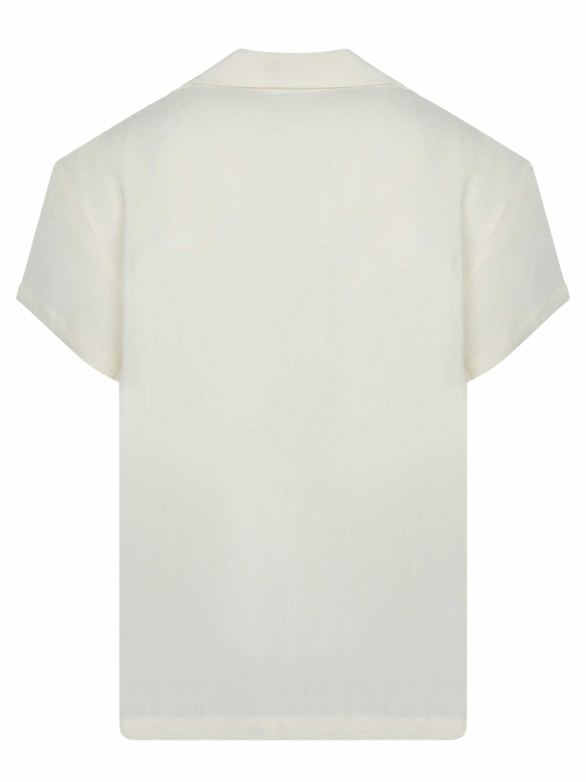 Séfr White Crepe Shirt
