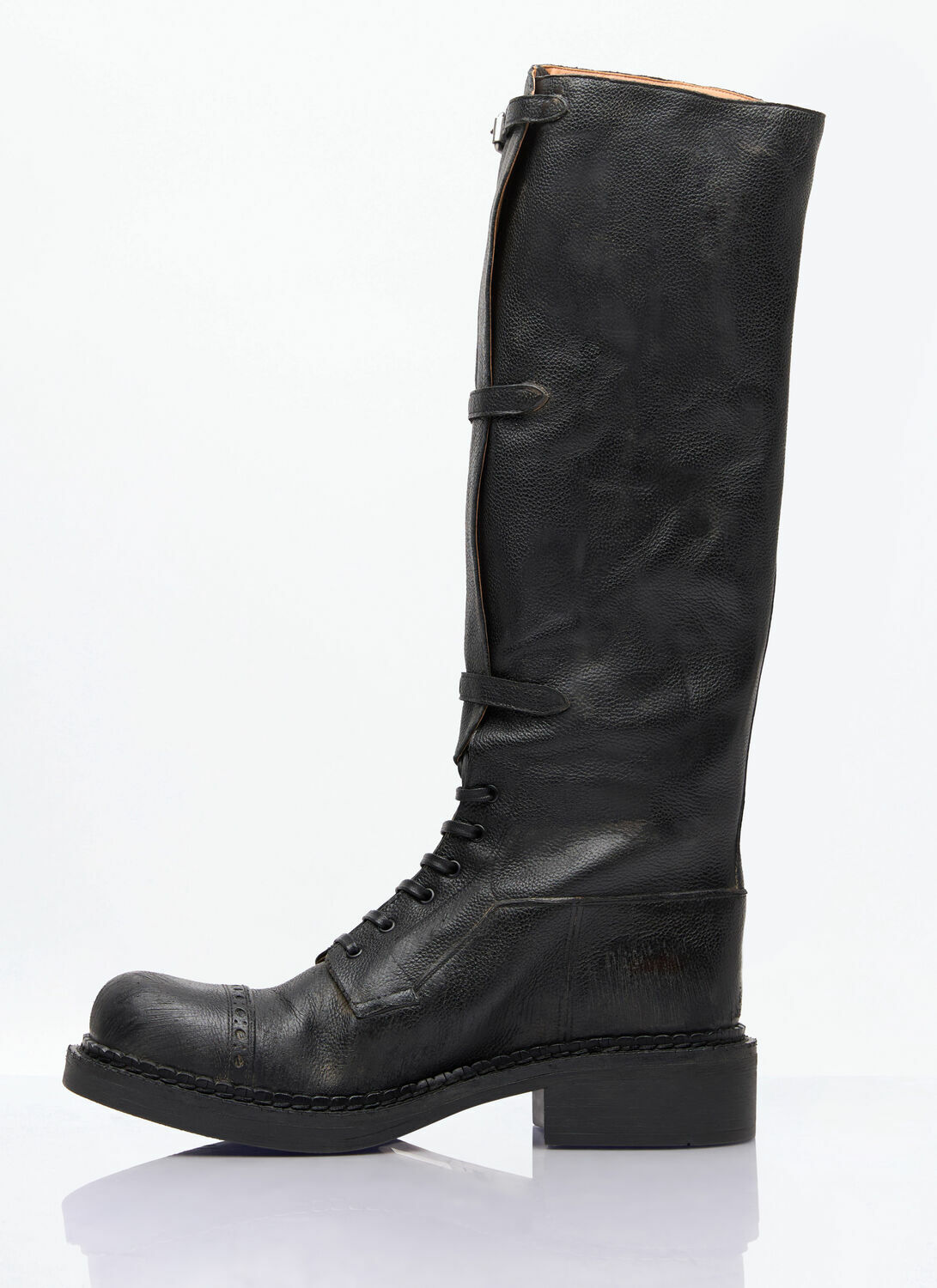 Miu Miu High Leather Boots