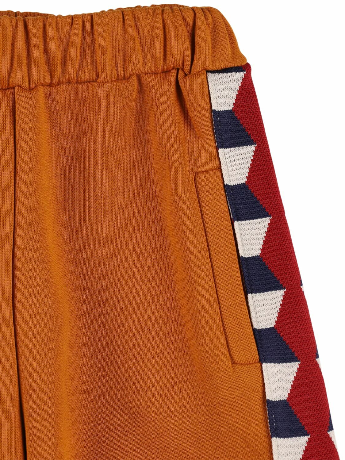 MAISON MANGOSTAN Printed Cotton Sweatpants