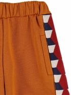 MAISON MANGOSTAN Printed Cotton Sweatpants