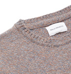 Norse Projects - Sigfred Mélange Brushed-Wool Sweater - Blue