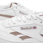 Reebok Men's Club C Revenge Sneakers in White/Taupe/White