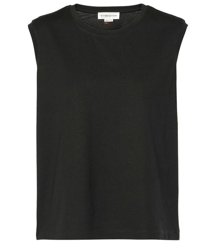 Photo: Victoria Beckham Cotton jersey tank top