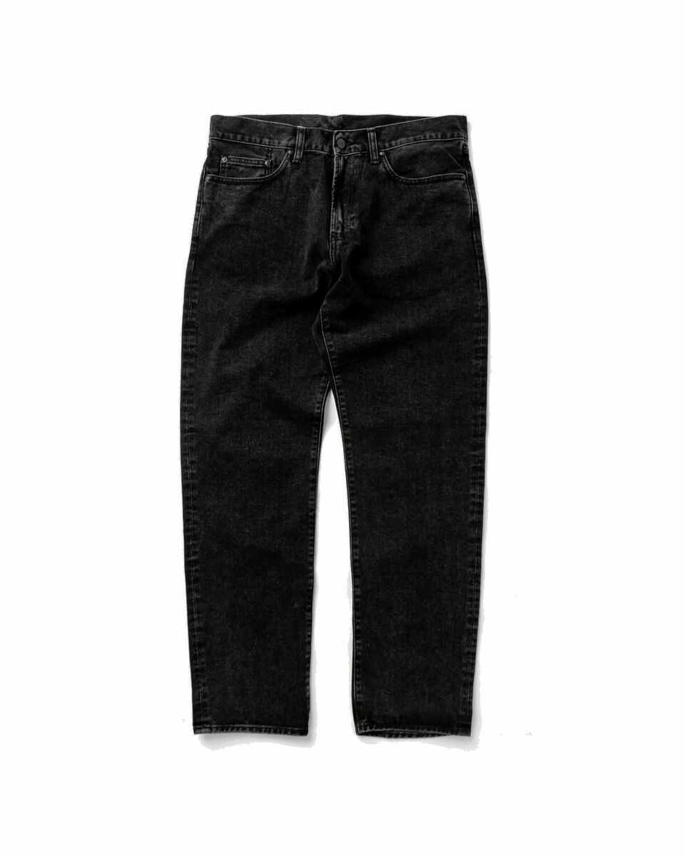 Photo: Carhartt Wip Pontiac Pant (Straight) Black - Mens - Jeans