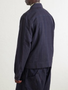 Kardo - Bodhi Cotton-Jacquard Jacket - Black