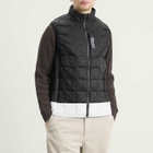 Taion Men's x Mountain Research Down Zip Vest in Black