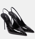 Paris Texas Lidia 105 leather slingback pumps