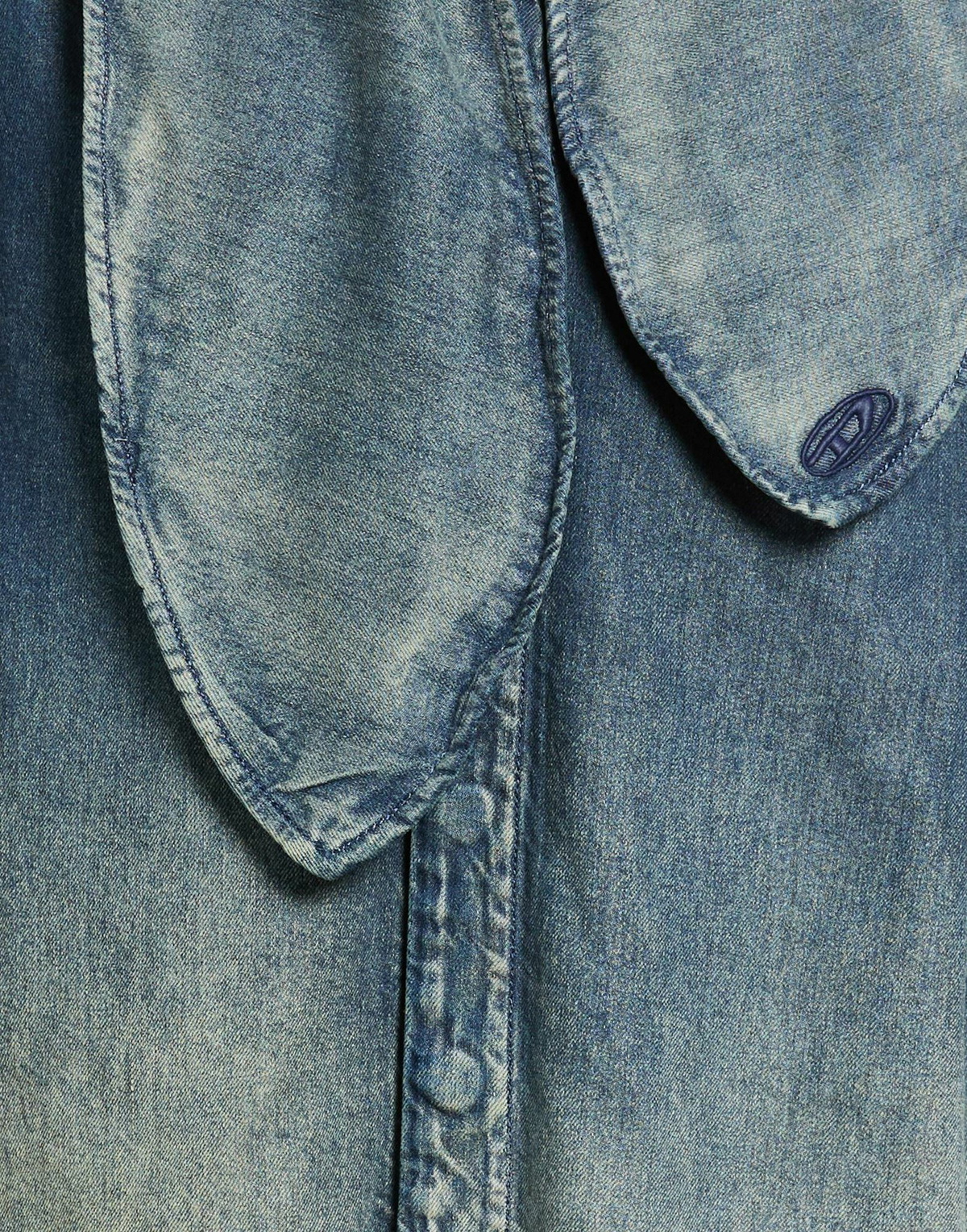 Diesel Womens Denim shirt in Blue