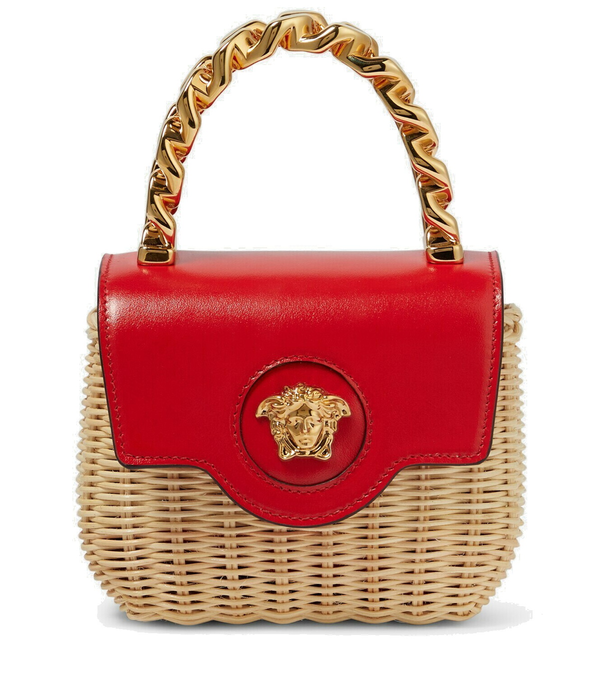 Versace La Medusa medium handbag red – Hire our handbag