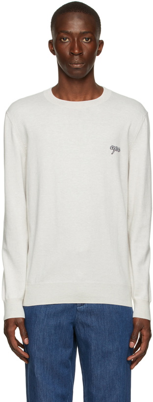 Photo: A.P.C. Off-White Otis Sweater