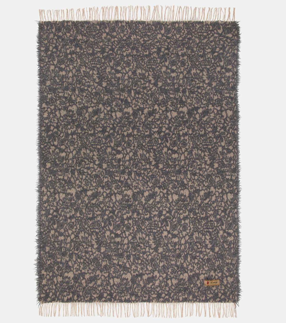 The House of Lyria Malghe wool and cotton-blend throw