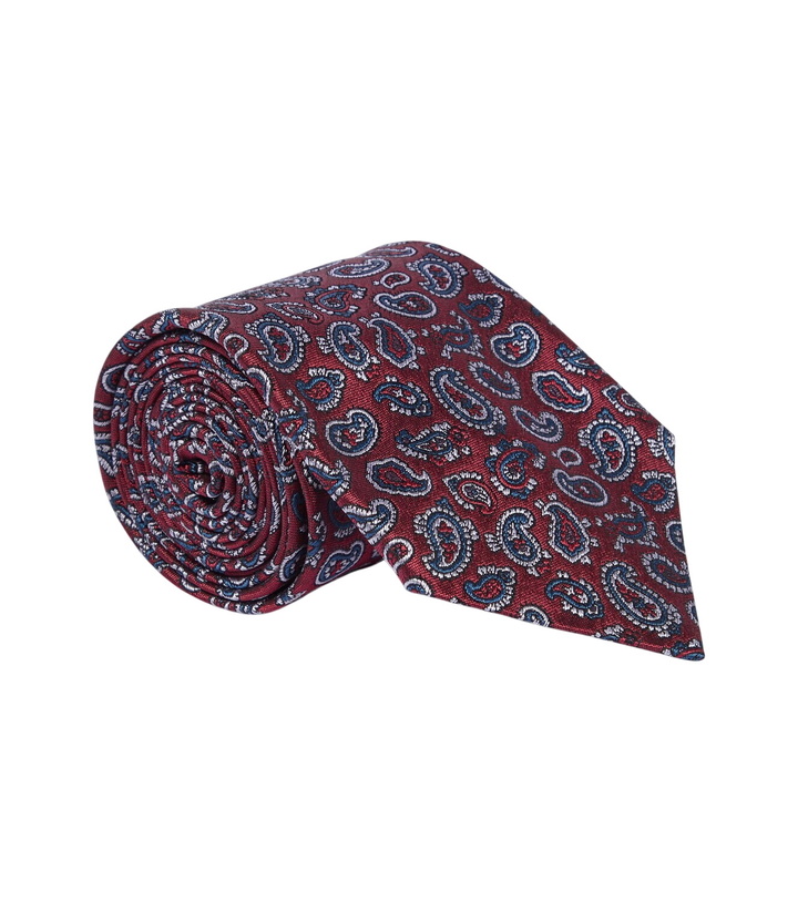 Photo: Etro Paisley silk twill jacquard tie