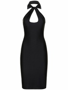 COPERNI - Open Chest Stretch Jersey Midi Dress