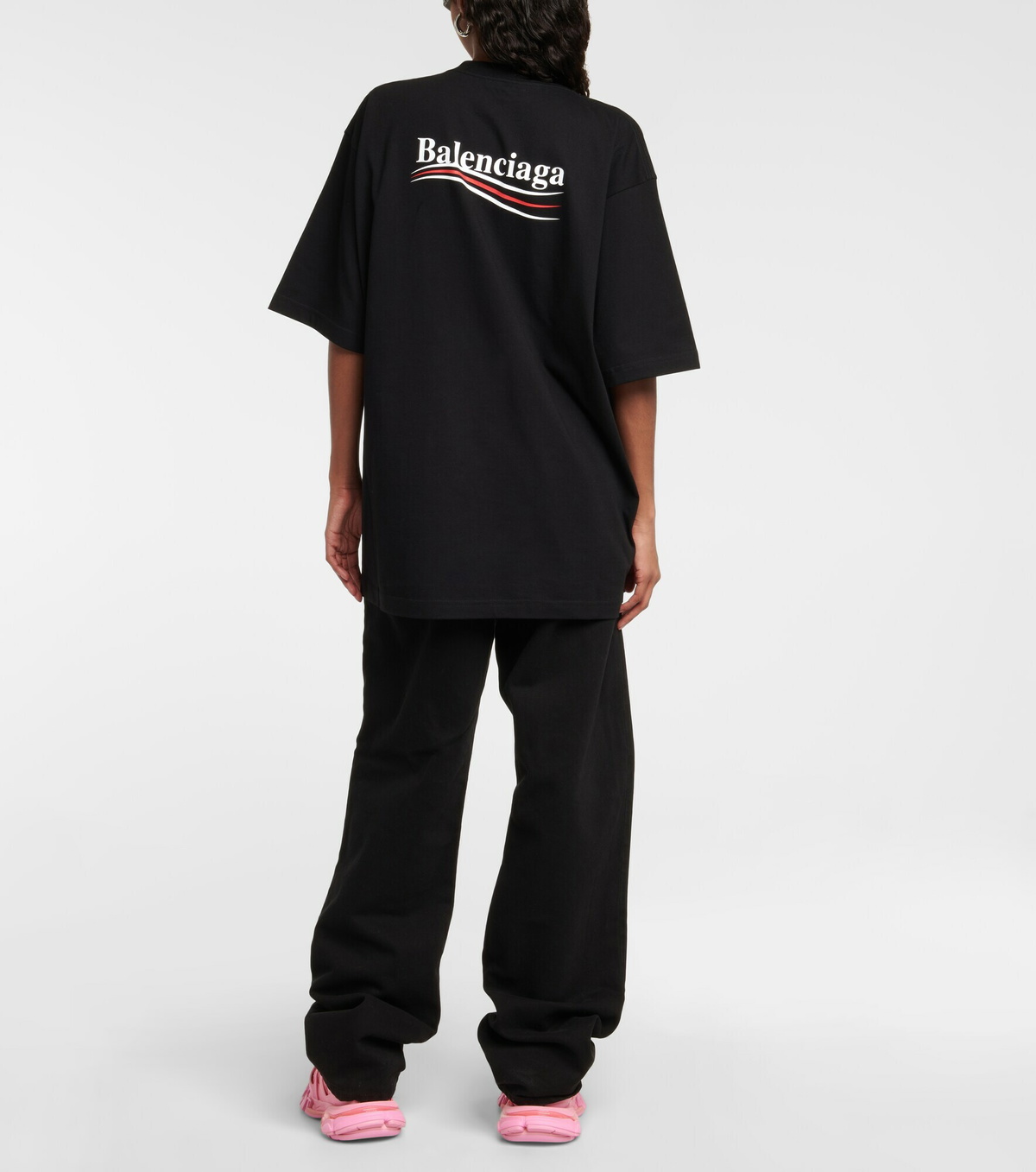Balenciaga - Oversized cotton T-shirt