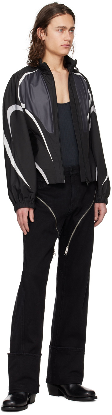 Mugler Black Corseted Jacket