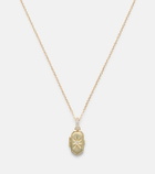 Stone and Strand Northern Star 10kt gold necklace with diamond