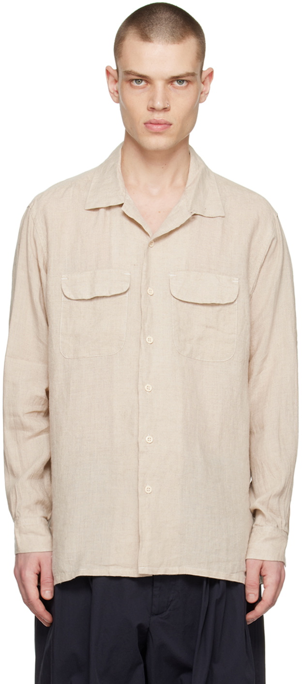 Engineered Garments Beige Classic Shirt Engineered Garments