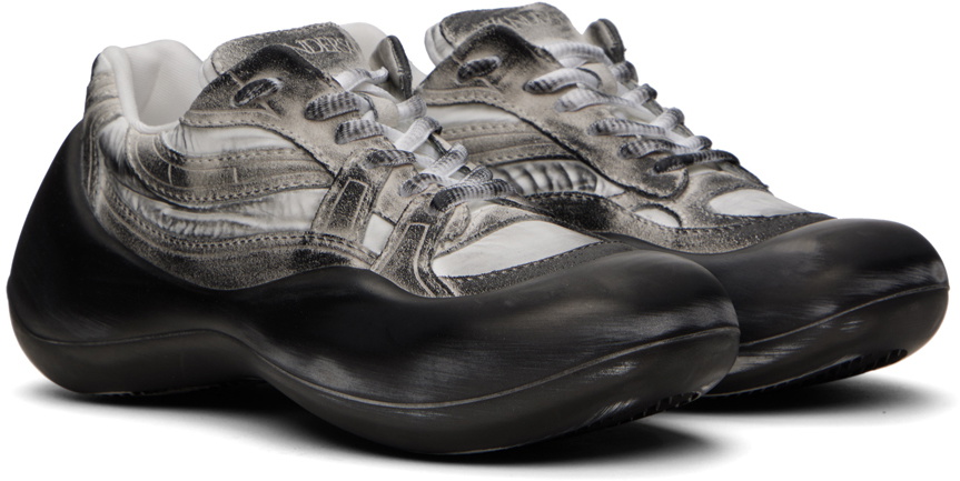 JW Anderson White & Gray Bumper Hike Sneakers