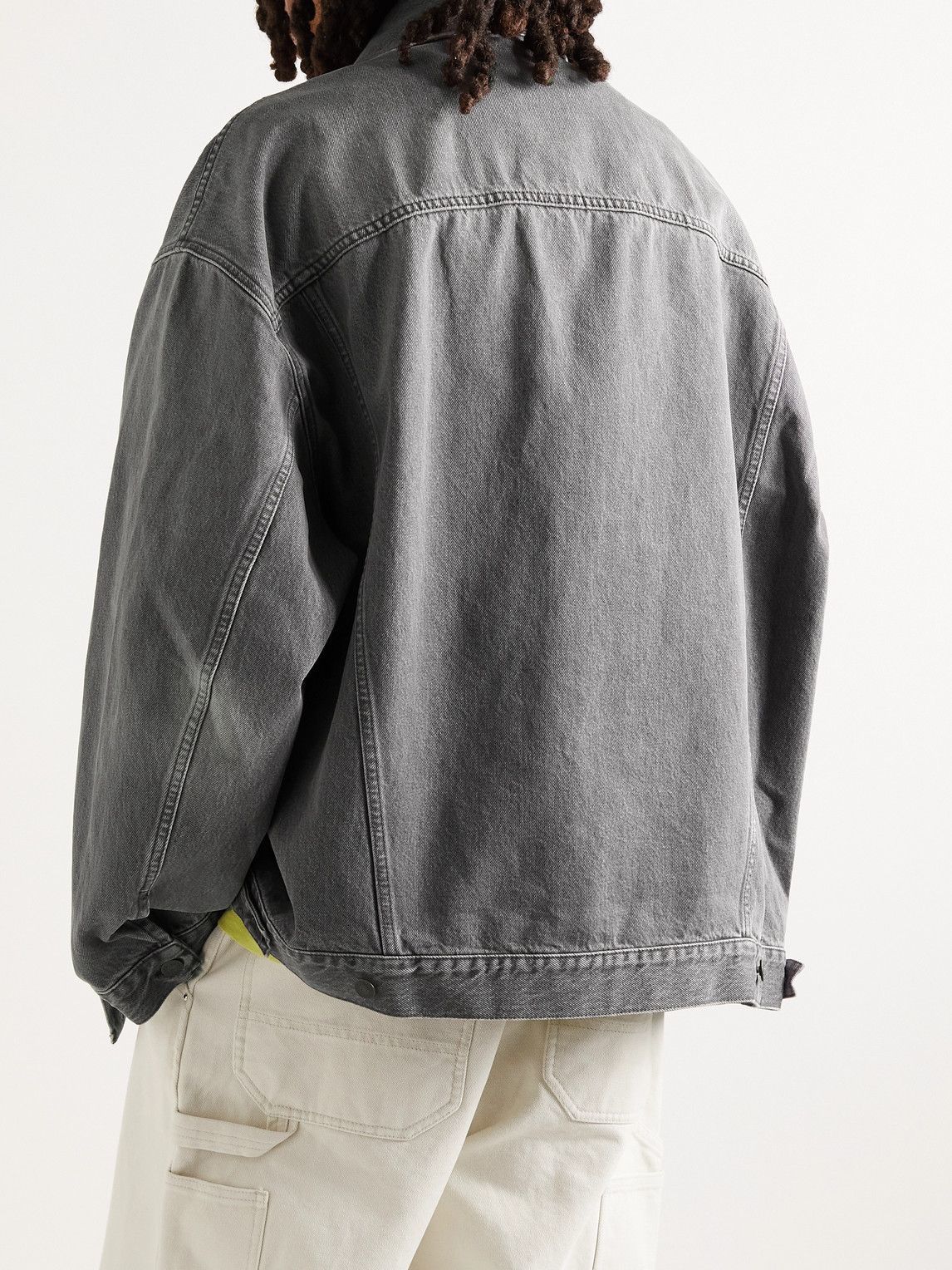 WEB限定デザイン 即配送可！Vujade Studio GREY DENIM JACKET | ochge.org