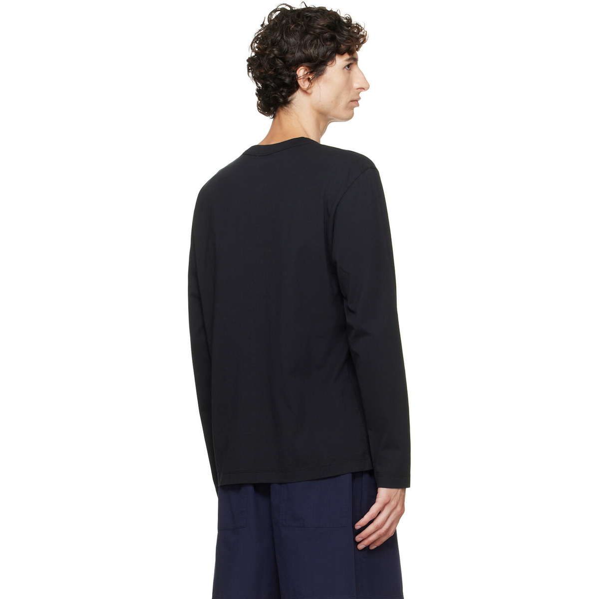 Tekla Black Long-Sleeved T-shirt