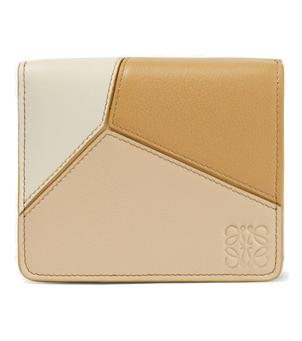 Loewe Puzzle Compact leather wallet Loewe