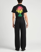Aries Mens T-shirt in Black